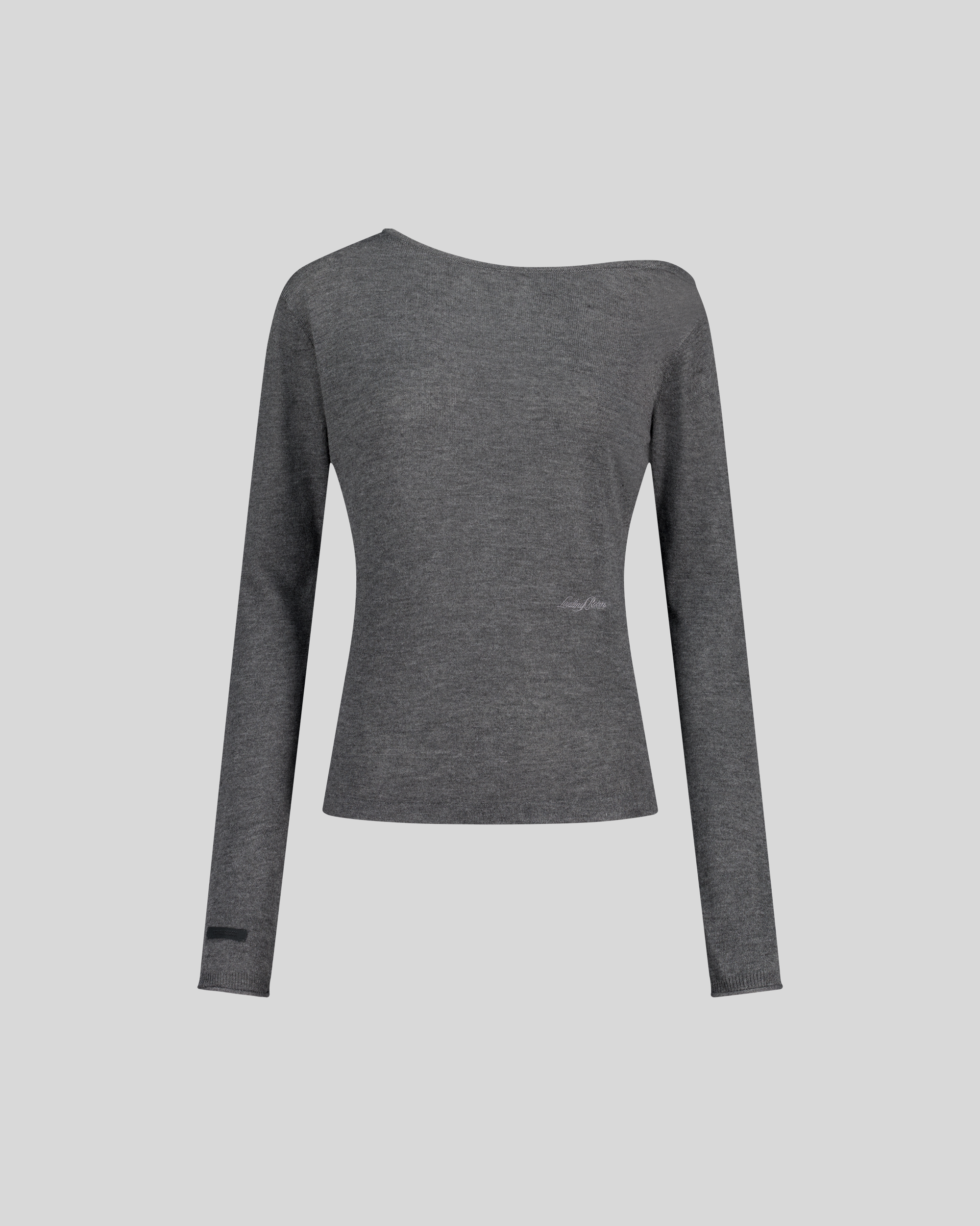 FINE ONE SHOULDER KNIT