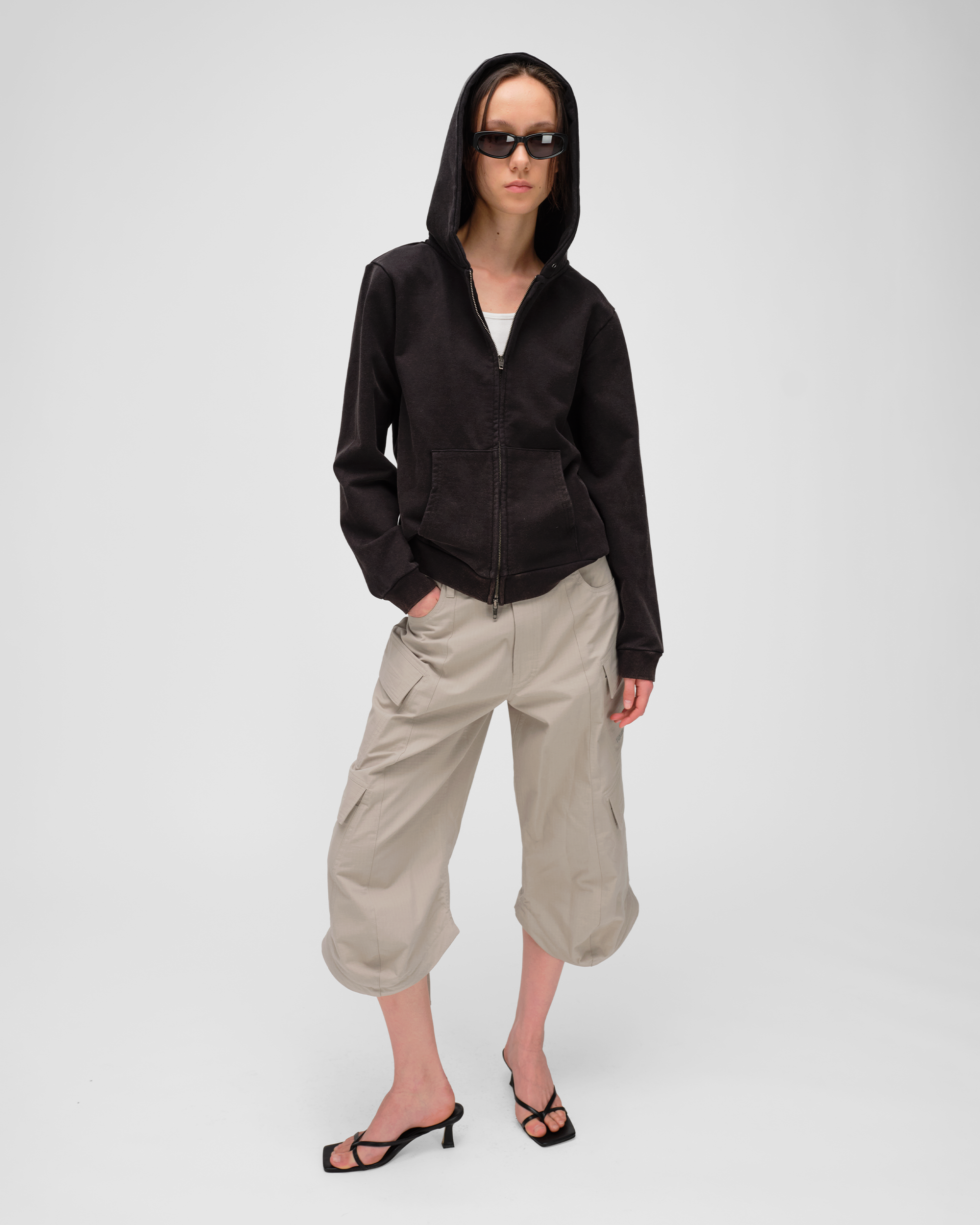 REGULAR FIT HOODIE ZIP