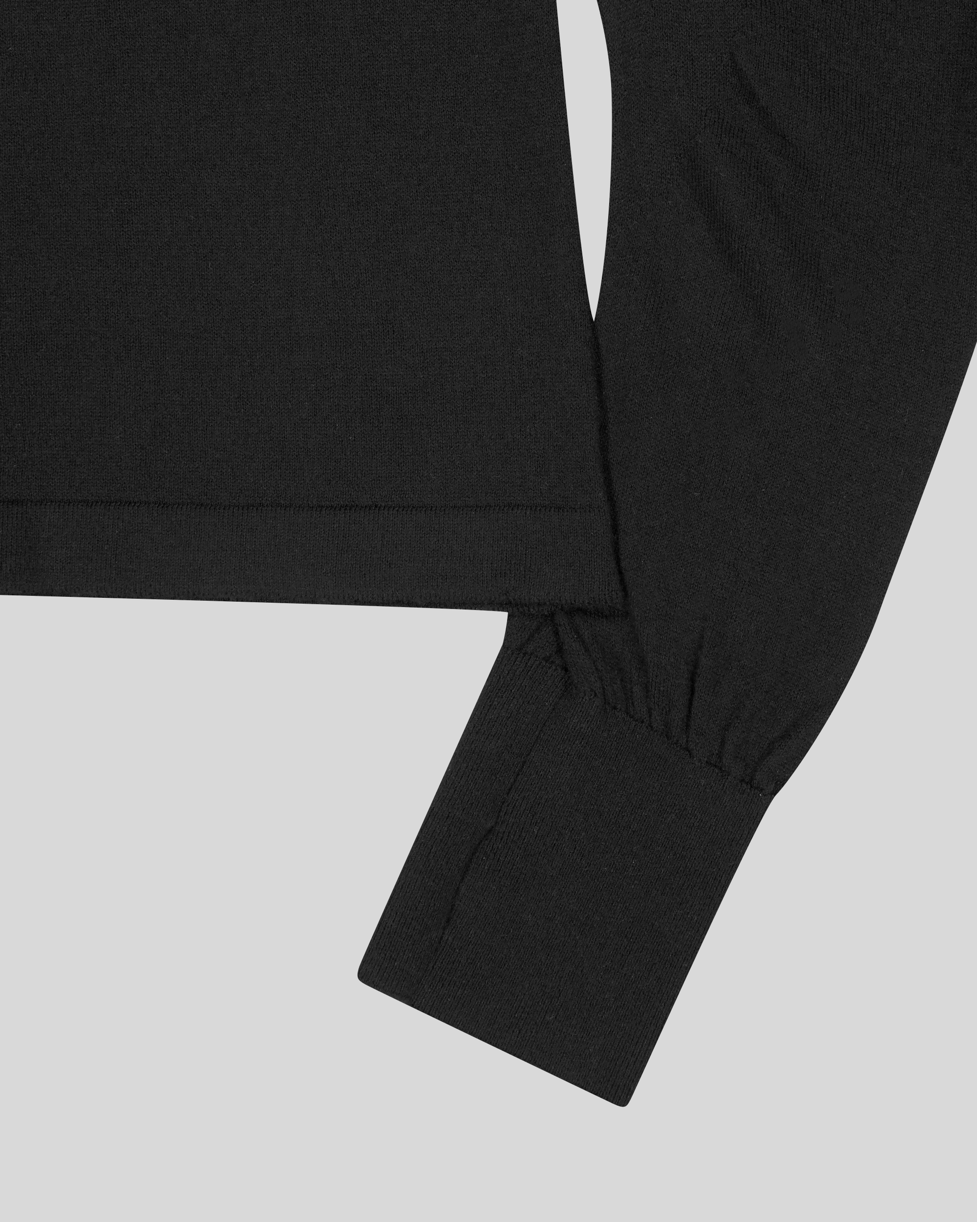 RUCHED KNIT CARDIGAN