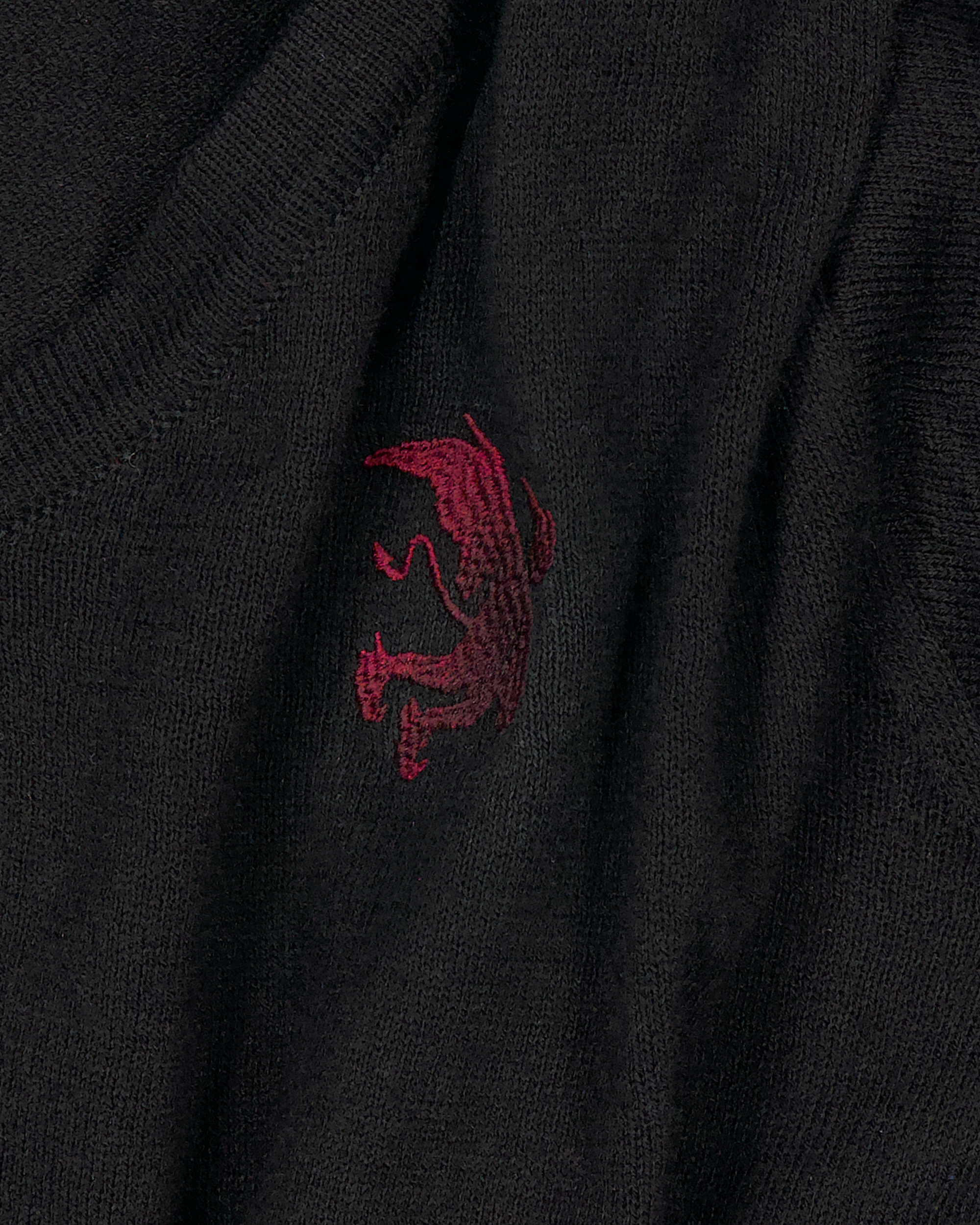 RUCHED KNIT CARDIGAN