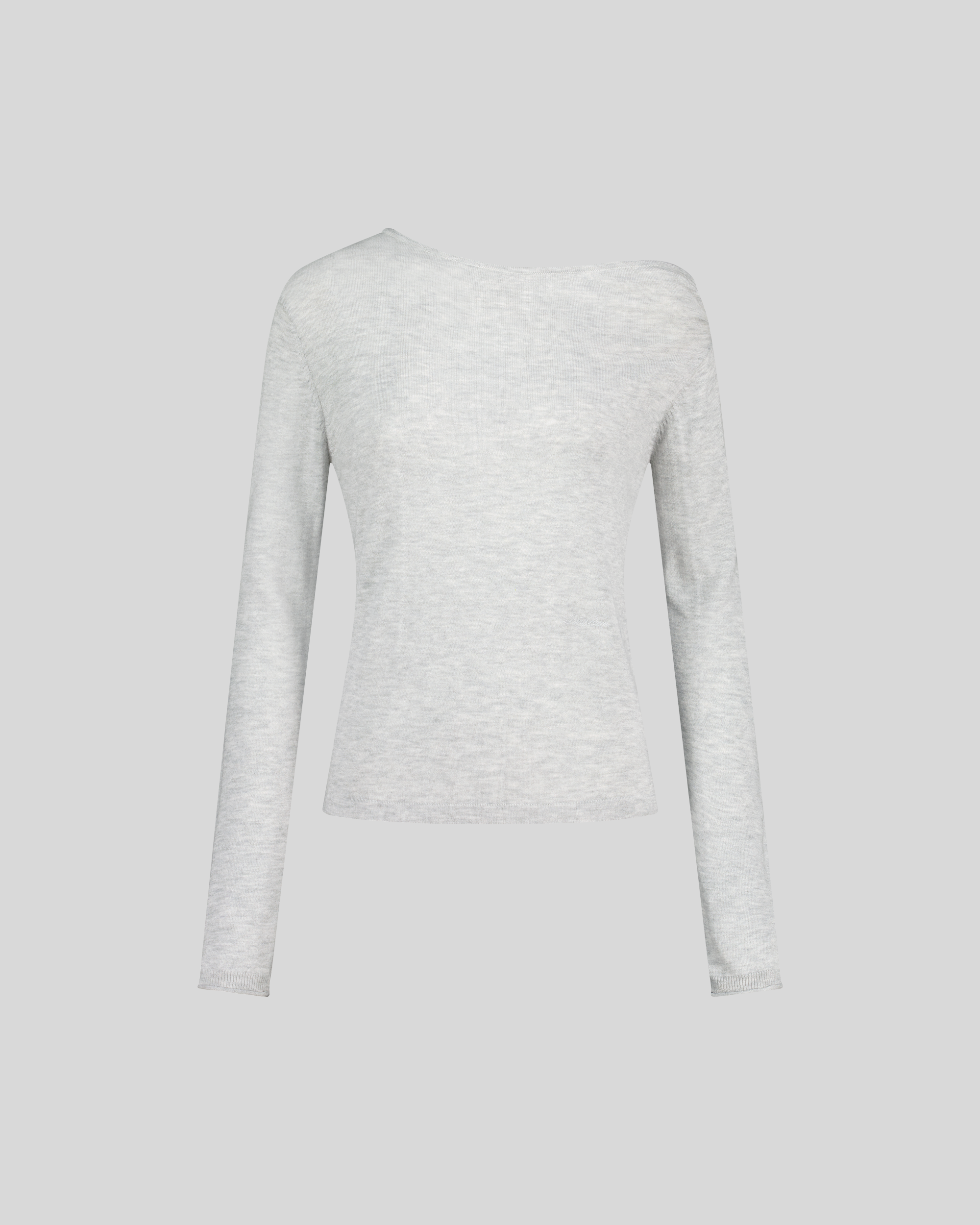 FINE ONE SHOULDER KNIT