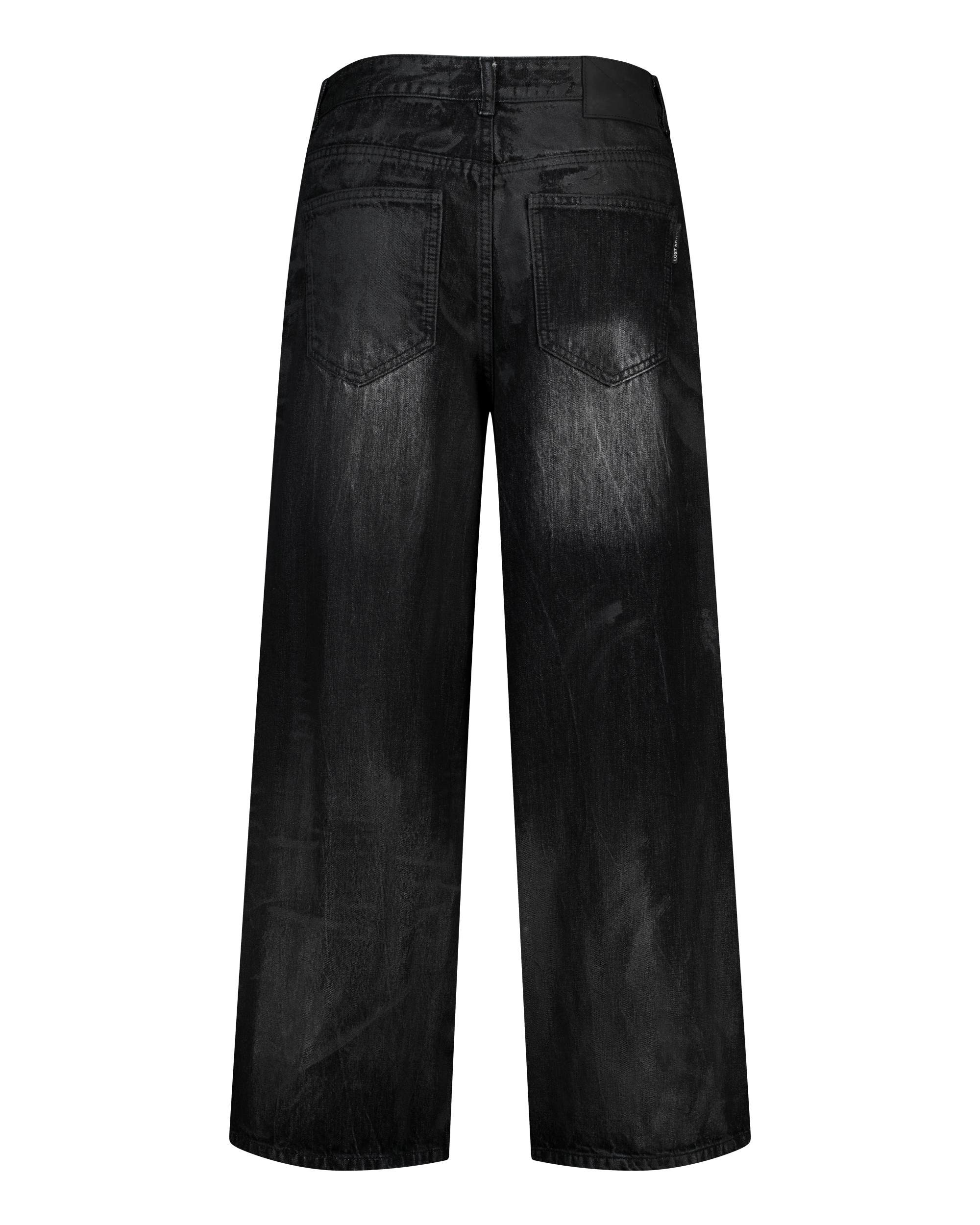 (EMMA) COATED DENIM PANTS