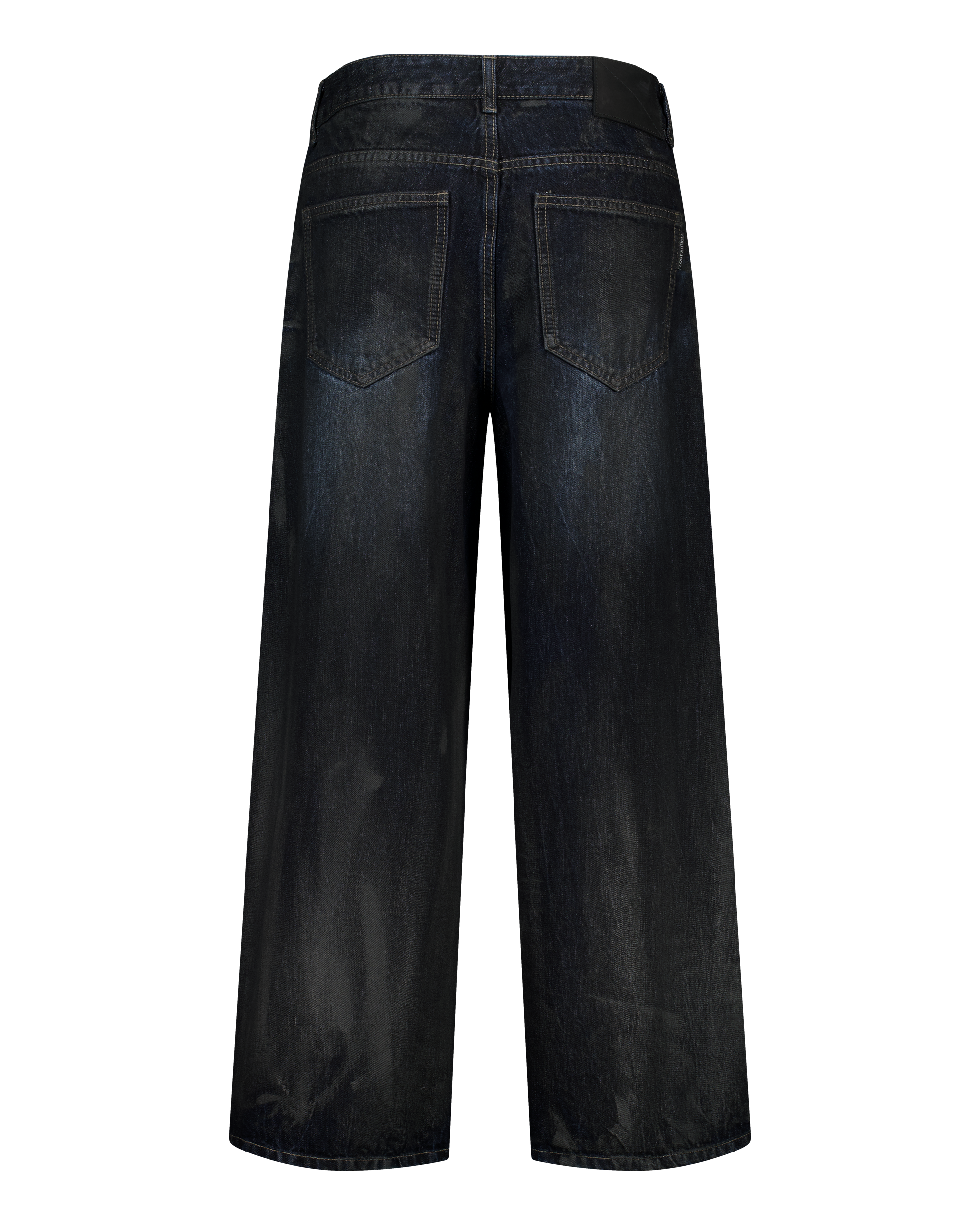 (EMMA) COATED DENIM PANTS