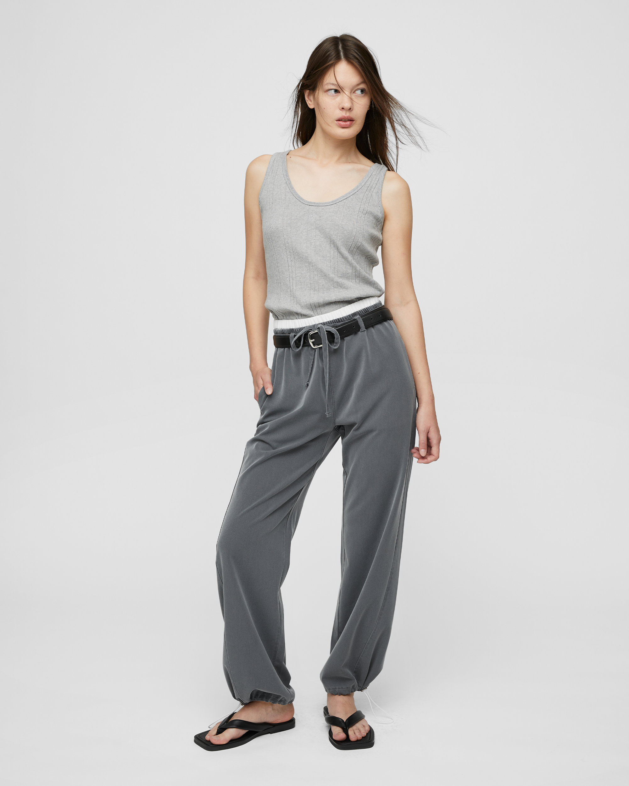 DOUBLE WAIST EASY PANTS