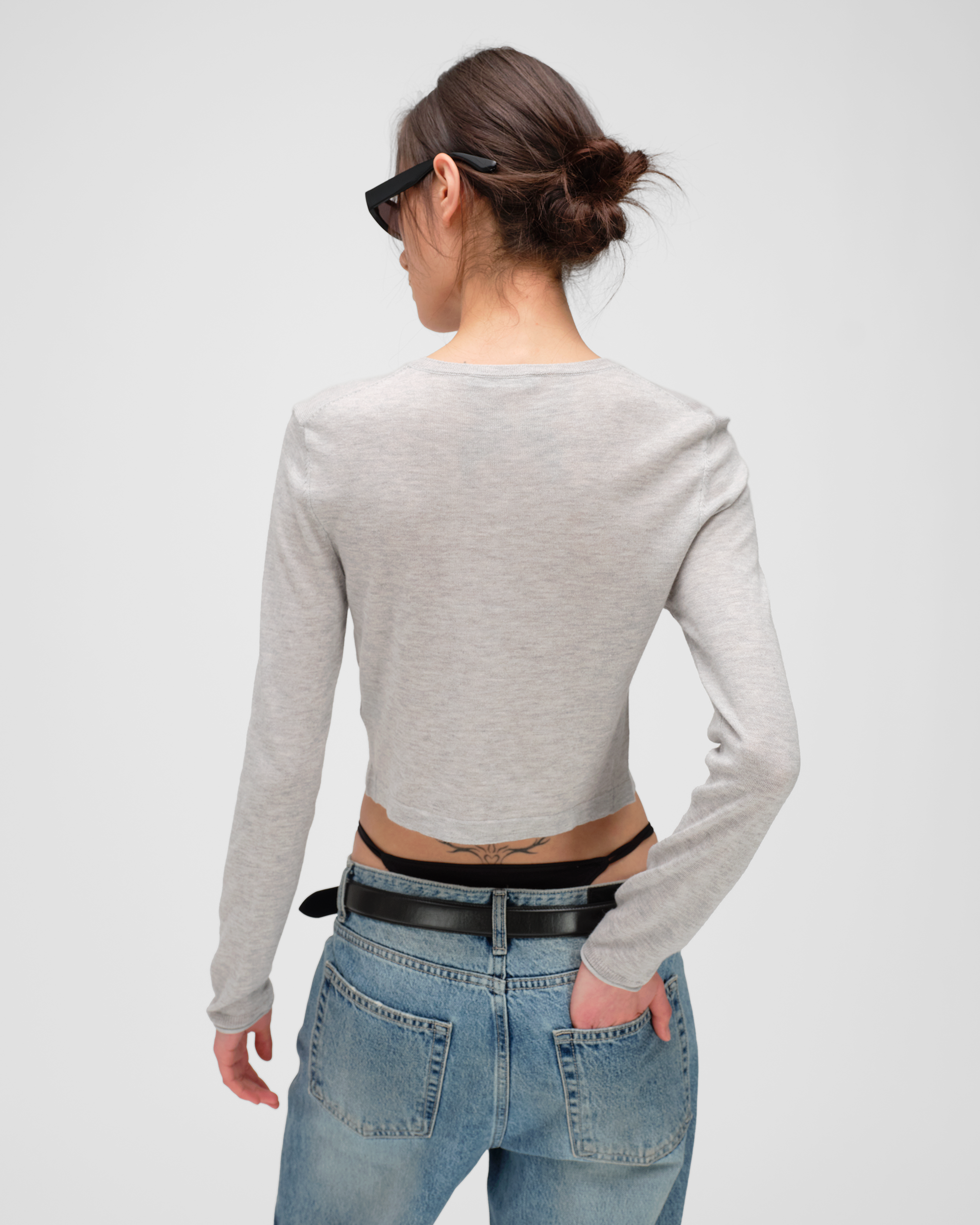 CASHA CREWNECK CARDIGAN