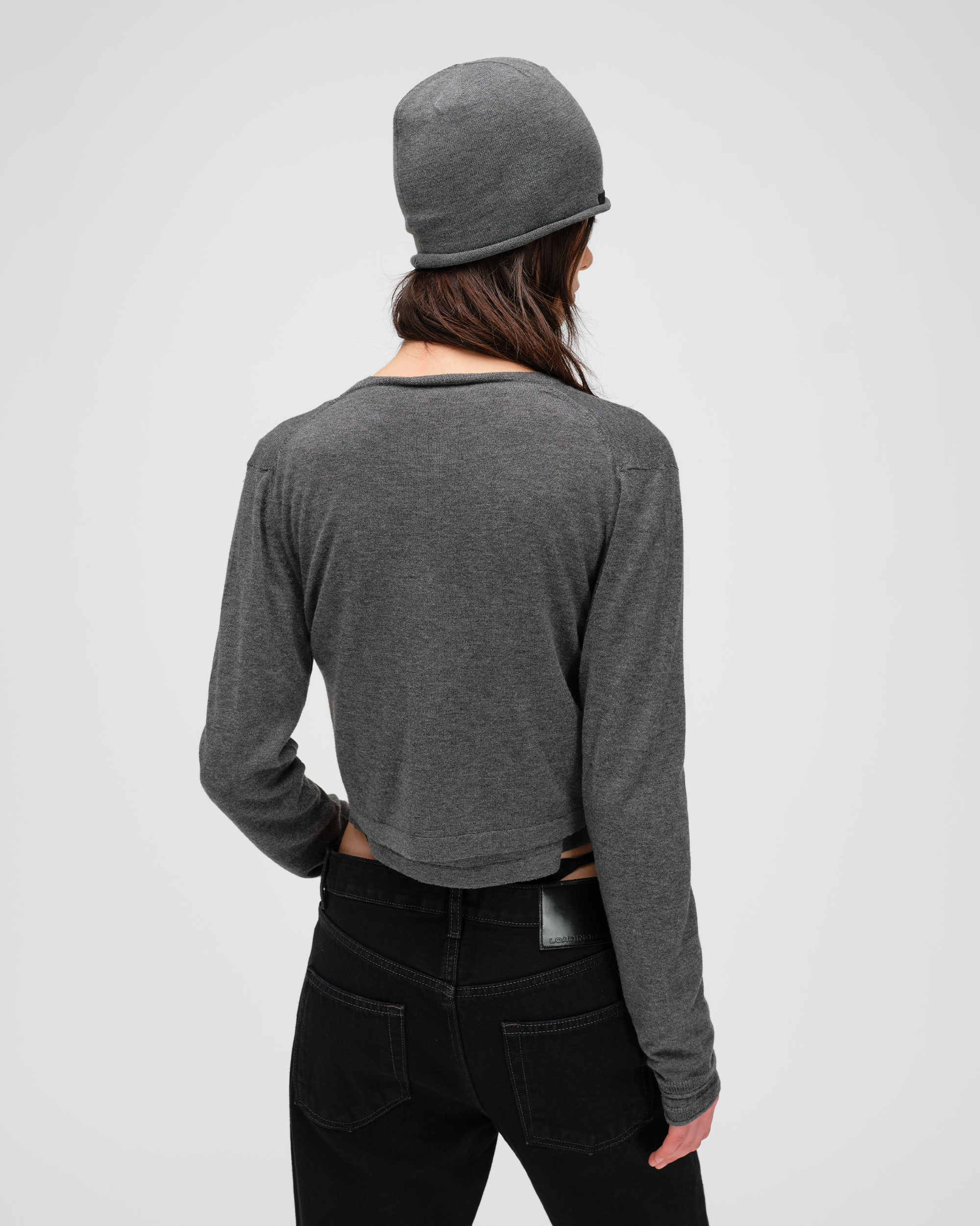 CASHA CREWNECK CARDIGAN