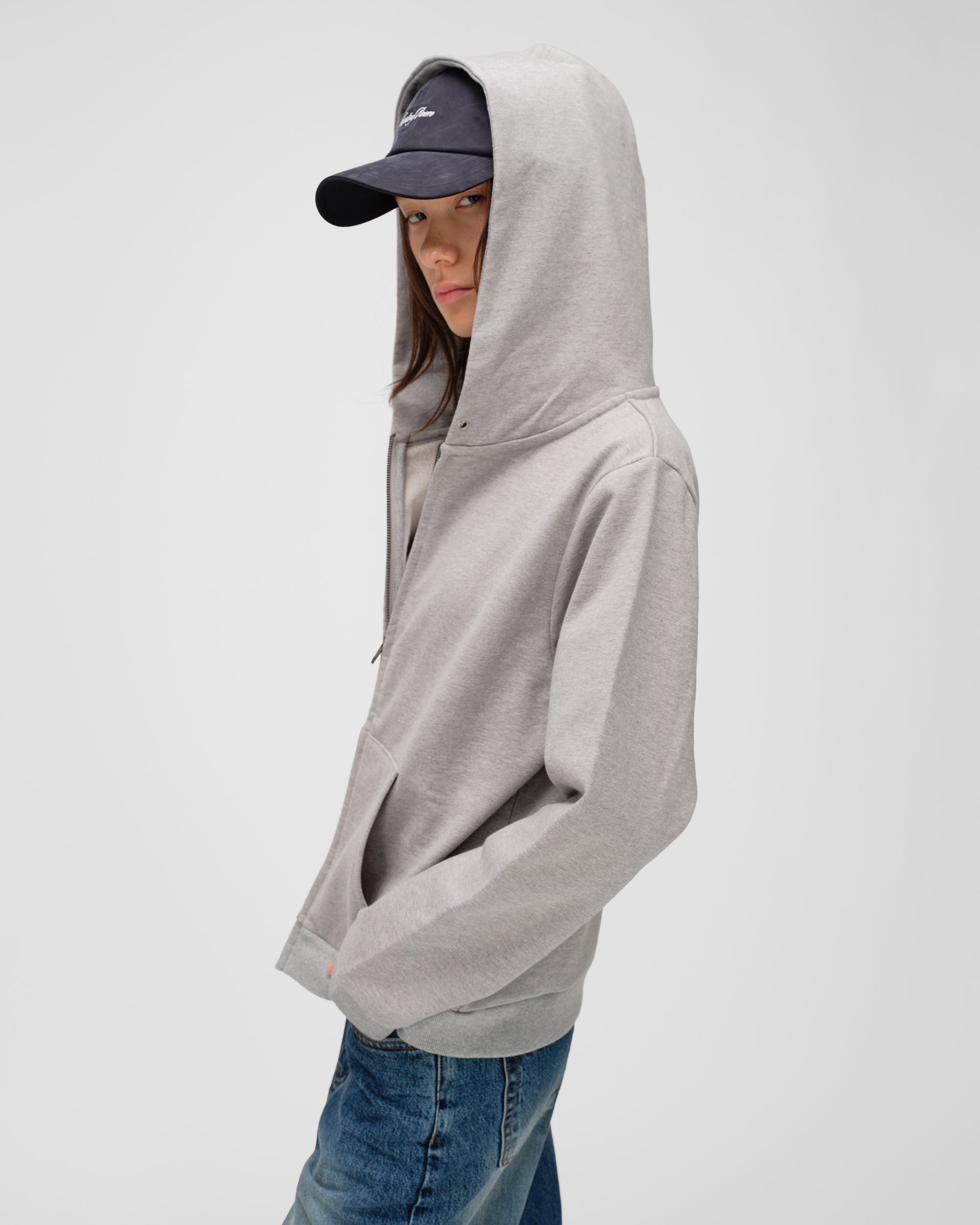 REGULAR FIT HOODIE ZIP