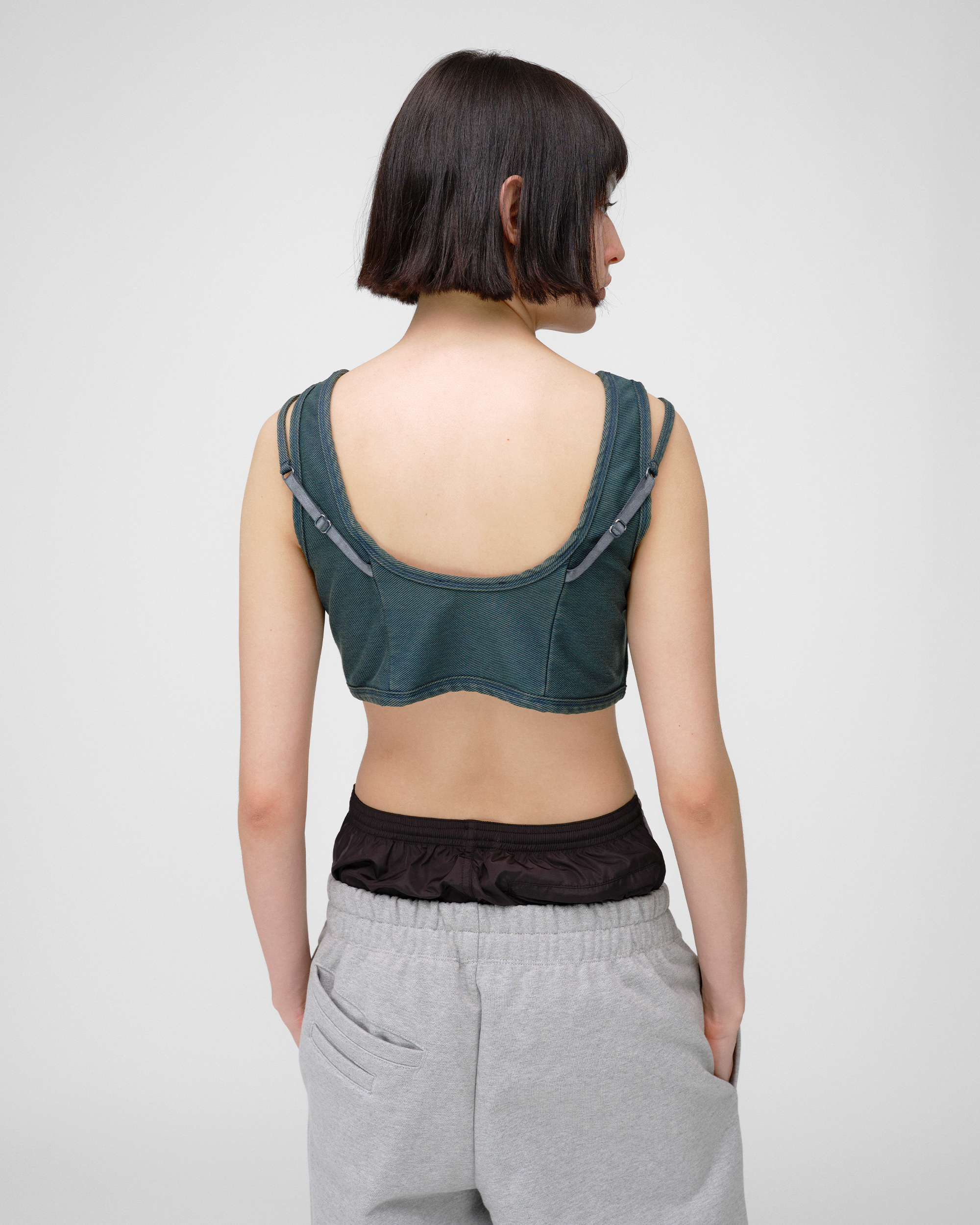 ZIP BRALETTE
