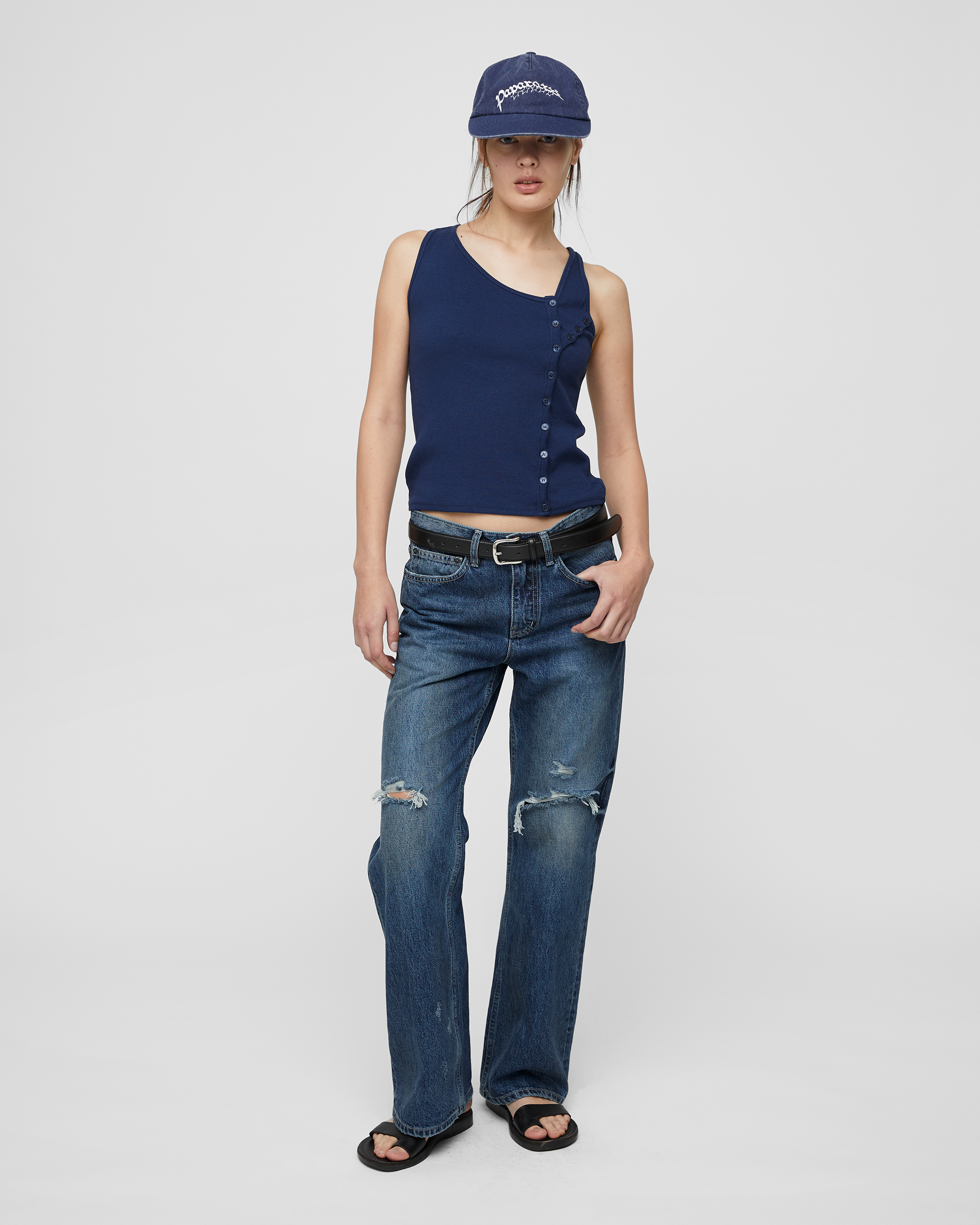 ASYMMETRICAL TANK TOP