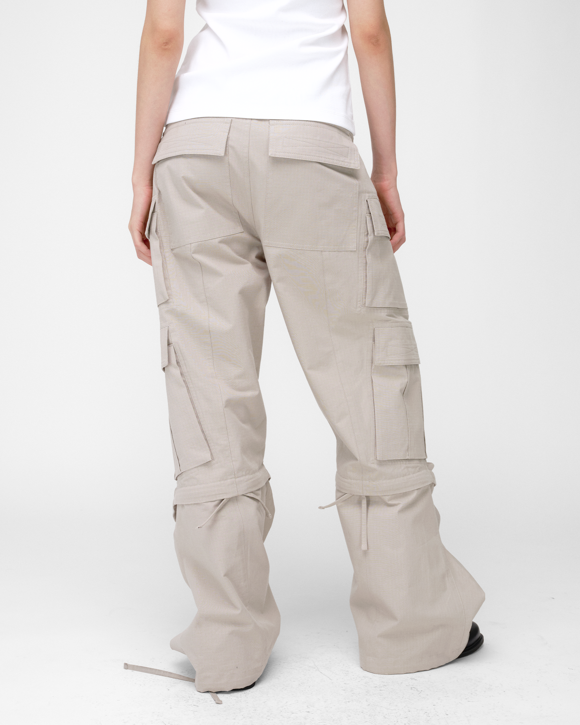 COWL CARGO PANTS