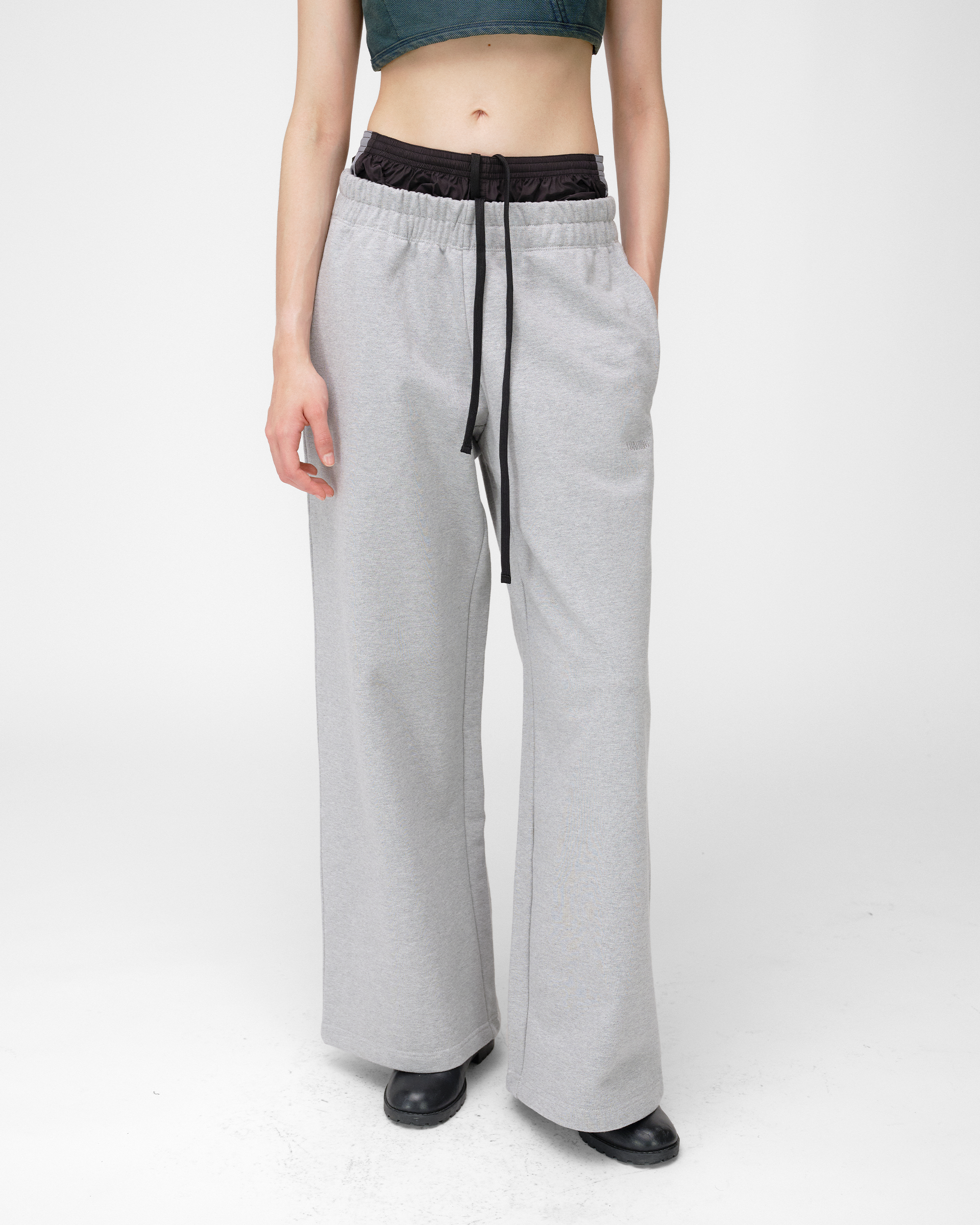 LAYERED SWEATPANTS
