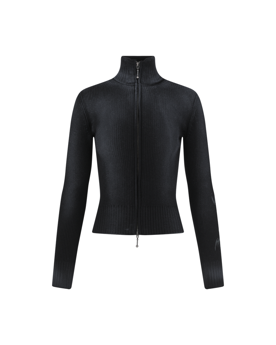 로딩룸 – DIRTY NOTE KNIT ZIP