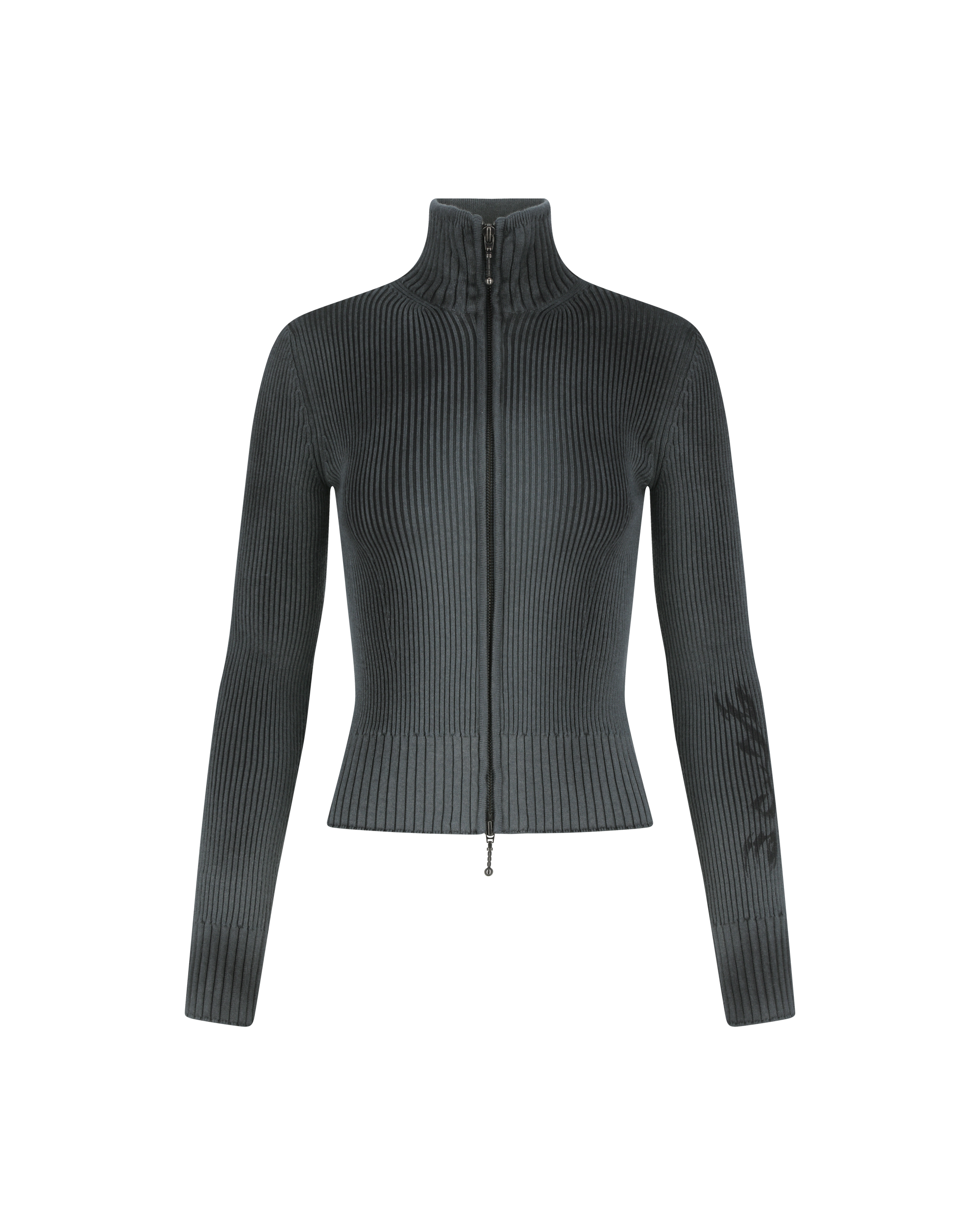 DIRTY NOTE KNIT ZIP