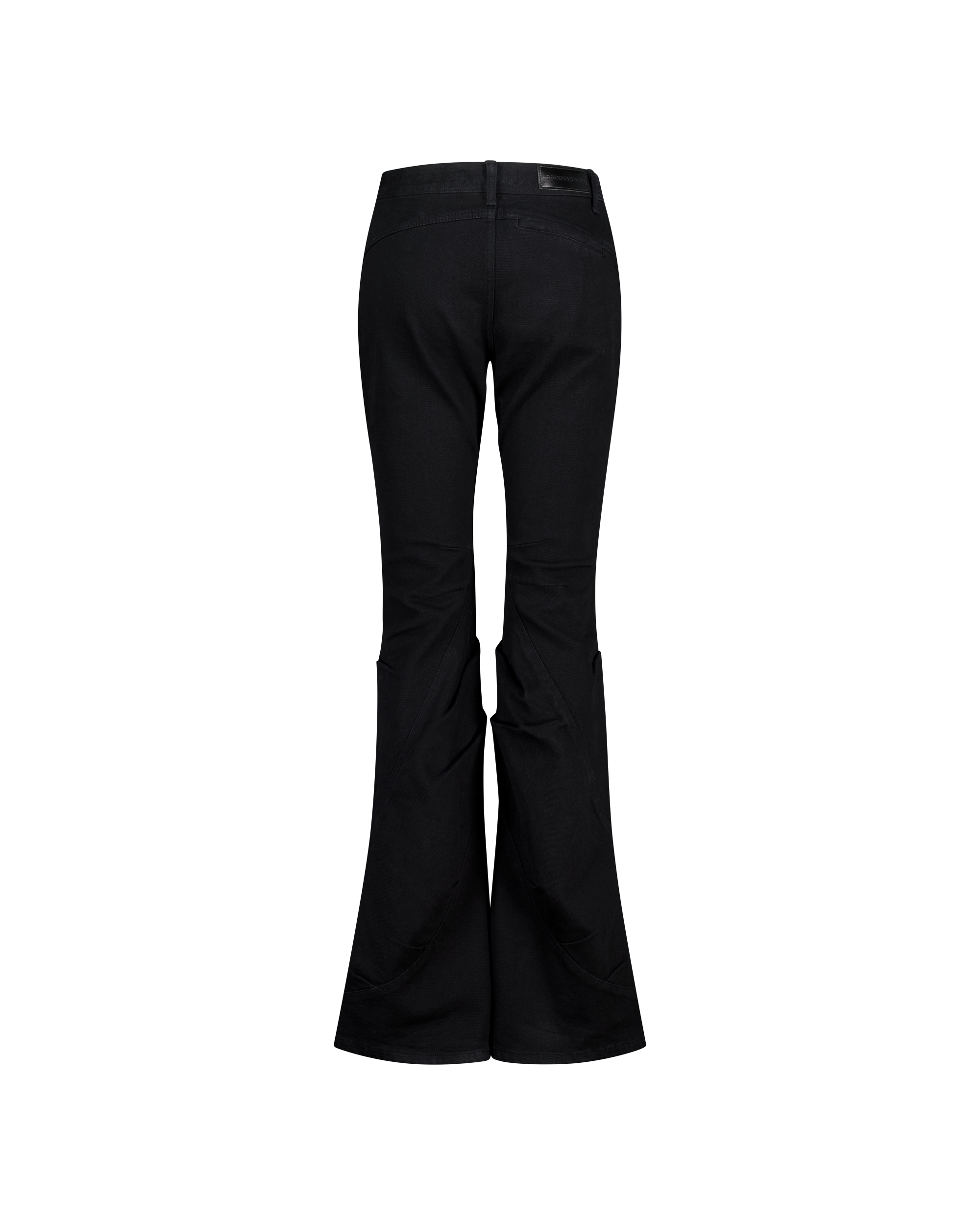 DRAPED FLARE JEANS (PRE-ORDER)