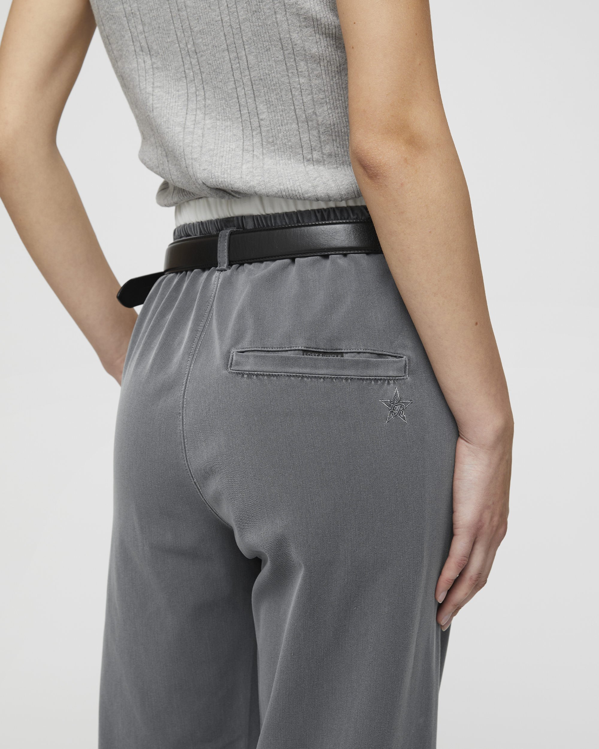 DOUBLE WAIST EASY PANTS
