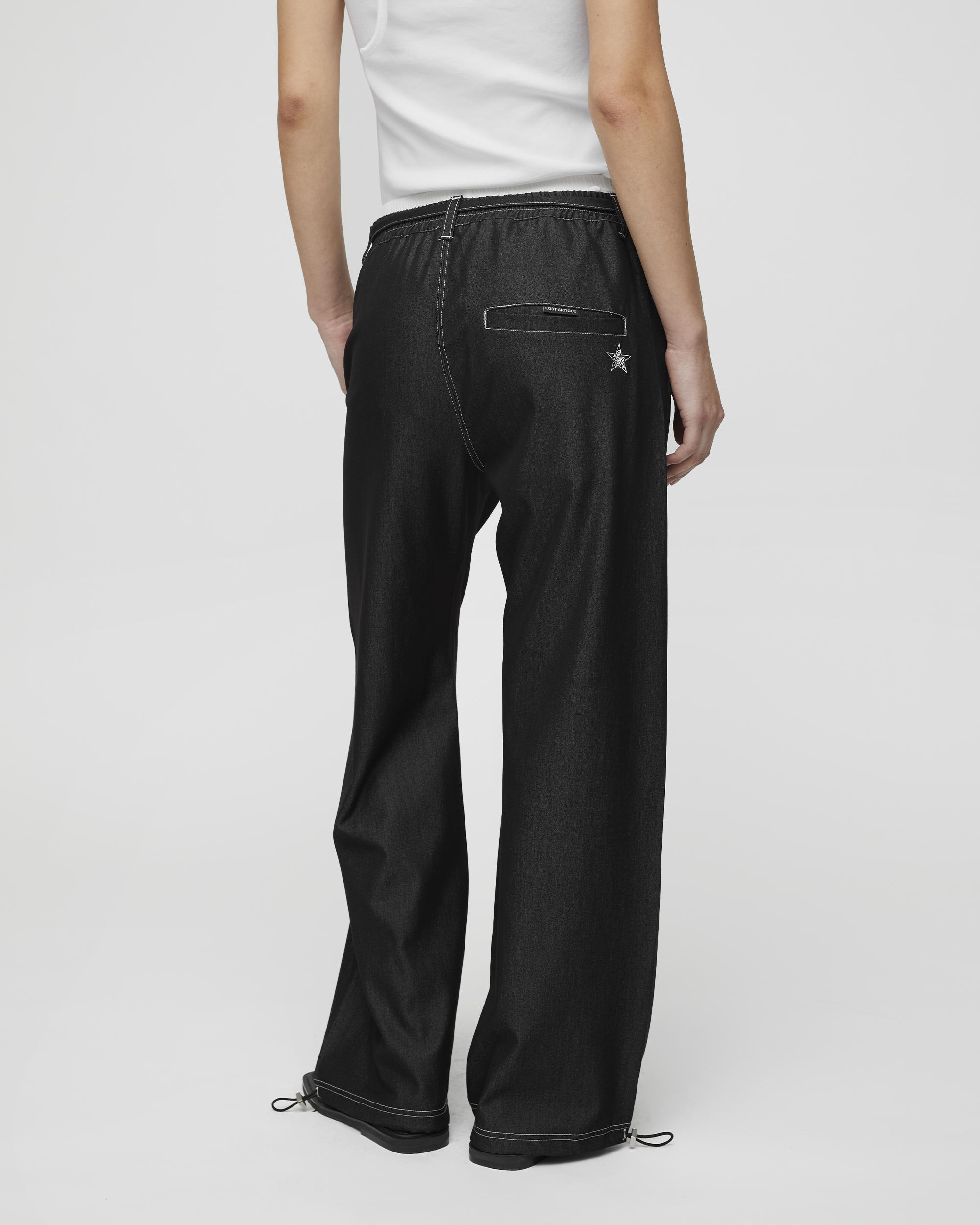 DOUBLE WAIST EASY PANTS