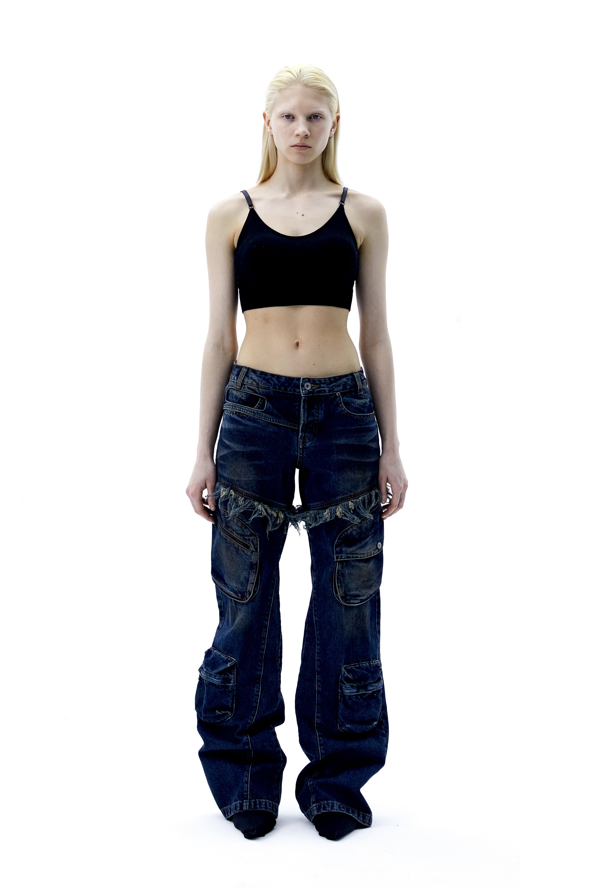 (ARIELLA) Work Denim Pants